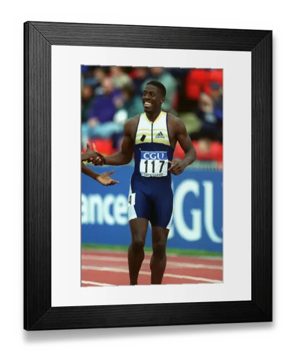 Framed Print : Dwain Chambers