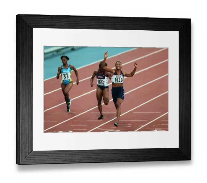 Framed Print : Marion Jones Framed Print : Marion Jones