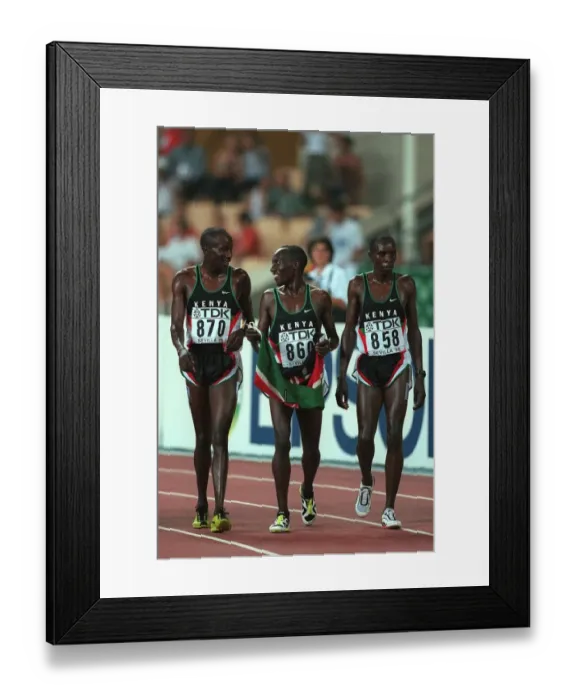 Framed Print : Kipketer, Koskei & Barmasai Framed Print : Kipketer, Koskei & Barmasai
