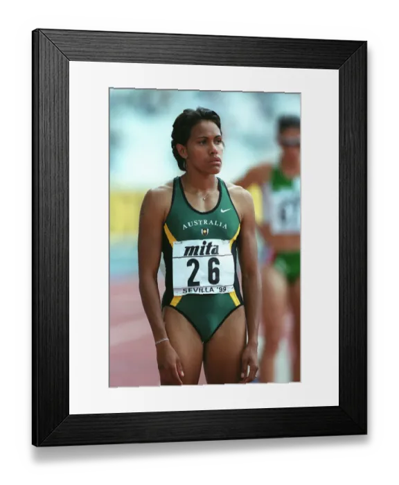 Framed Print : Cathy Freeman Framed Print : Cathy Freeman