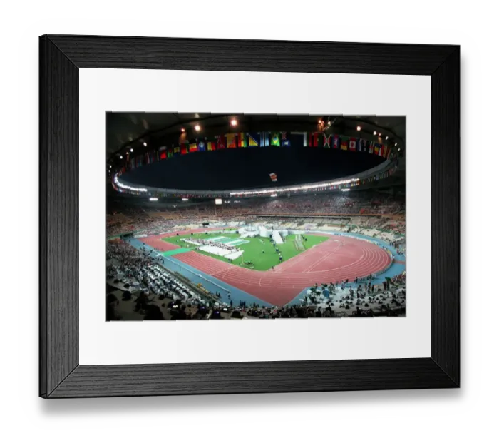 Framed Print : Olympic Stadium Seville Framed Print : Olympic Stadium Seville