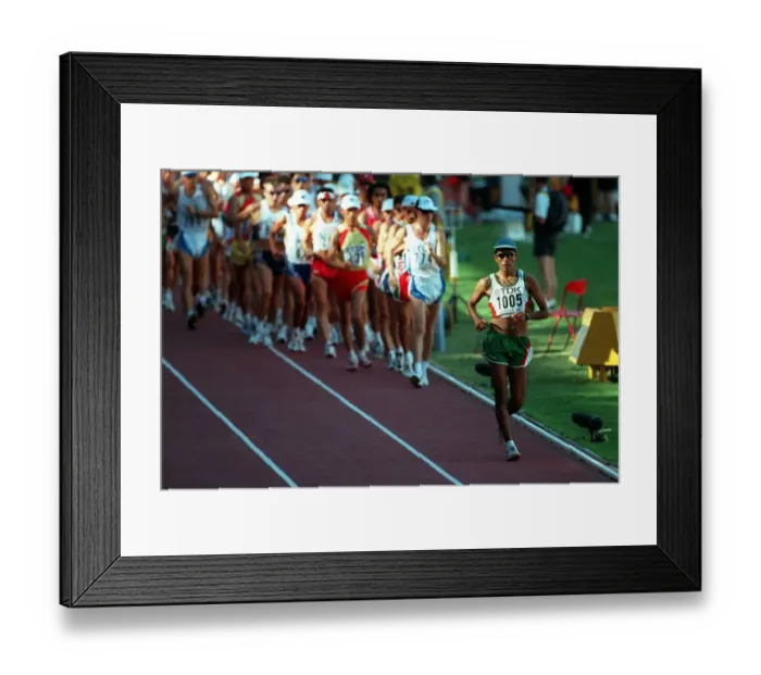 Framed Print : Segura Bernardo 20 Km Walk Framed Print : Segura Bernardo 20 Km Walk