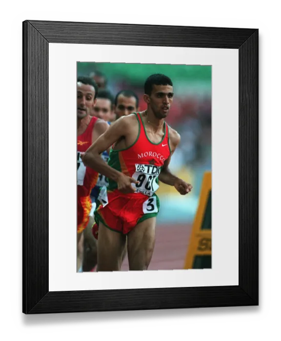 Framed Print : Hicham El Guerrouji