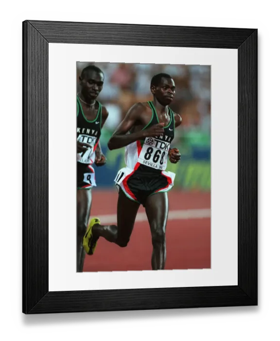 Framed Print : Daniel Komen Framed Print : Daniel Komen