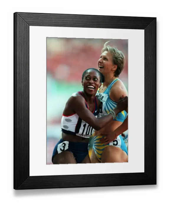Framed Print : Gail Devers Framed Print : Gail Devers