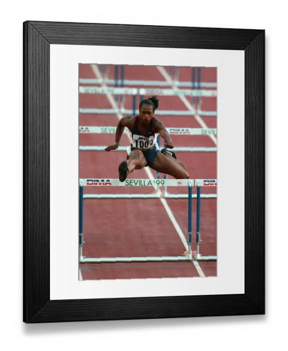 Framed Print : Gail Devers Framed Print : Gail Devers