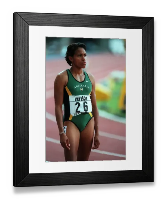 Framed Print : Cathy Freeman Framed Print : Cathy Freeman