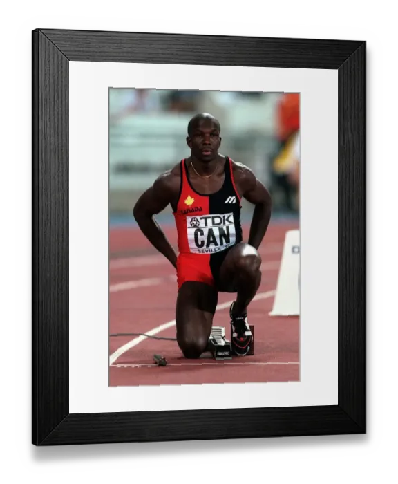 Framed Print : Donovan Bailey Framed Print : Donovan Bailey