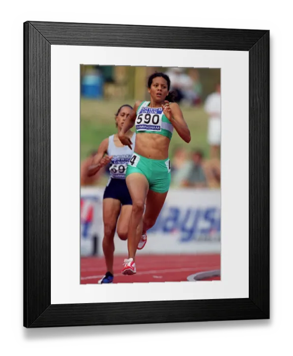 Framed Print : Jo Fenn 800 Metres Olympic Trials and Aaa Champs Birmingham