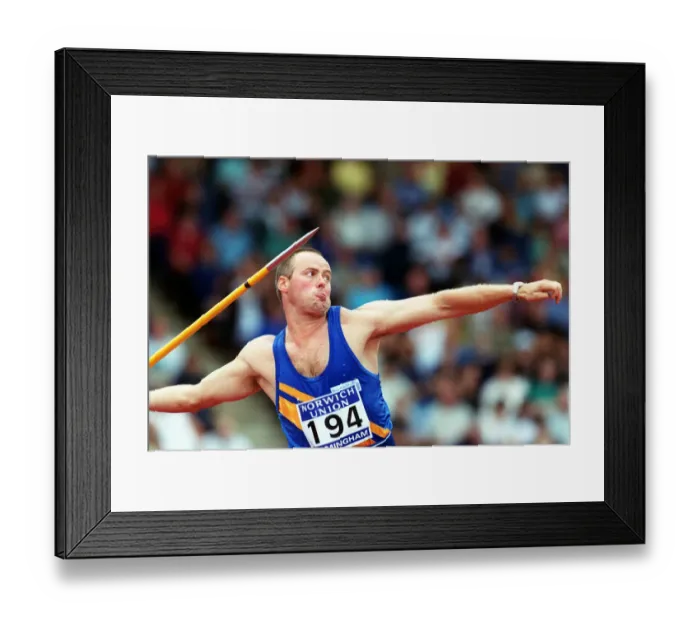 Framed Print : Mick Hill Javelin Olympic Trials and Aaa Champs Birmingham Framed Print : Mick Hill Javelin Olympic Trials and Aaa Champs Birmingham