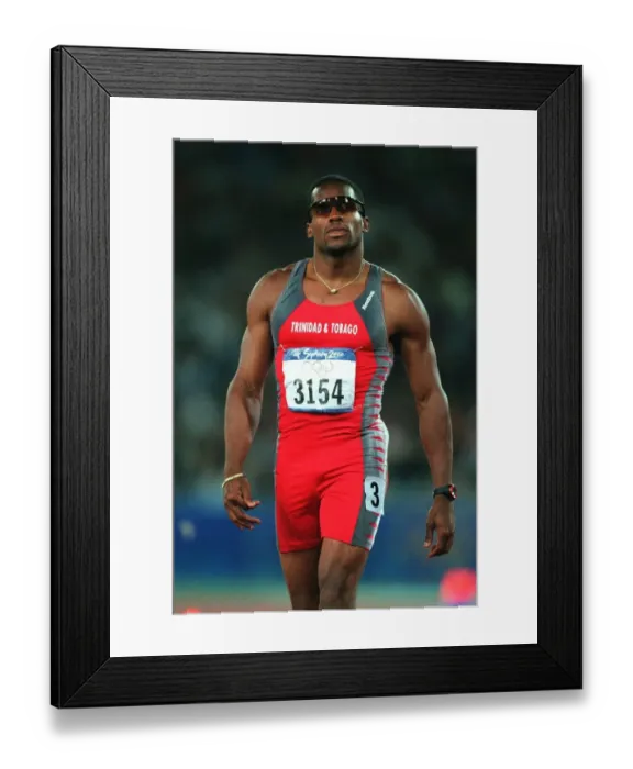 Framed Print : Ato Boldon Framed Print : Ato Boldon
