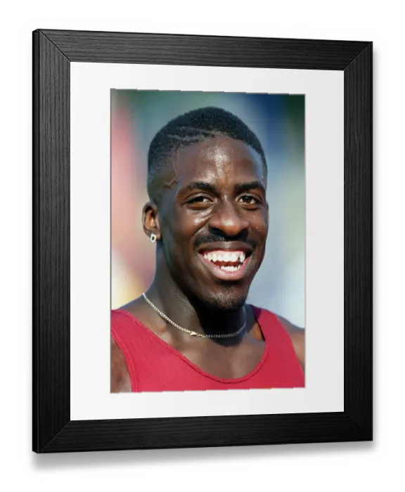 Framed Print : Dwain Chambers Framed Print : Dwain Chambers
