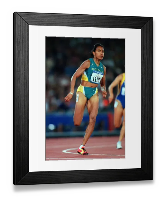 Framed Print : Cathy Freeman Framed Print : Cathy Freeman