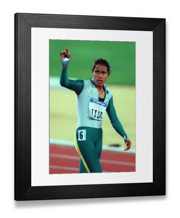 Framed Print : Cathy Freeman Framed Print : Cathy Freeman
