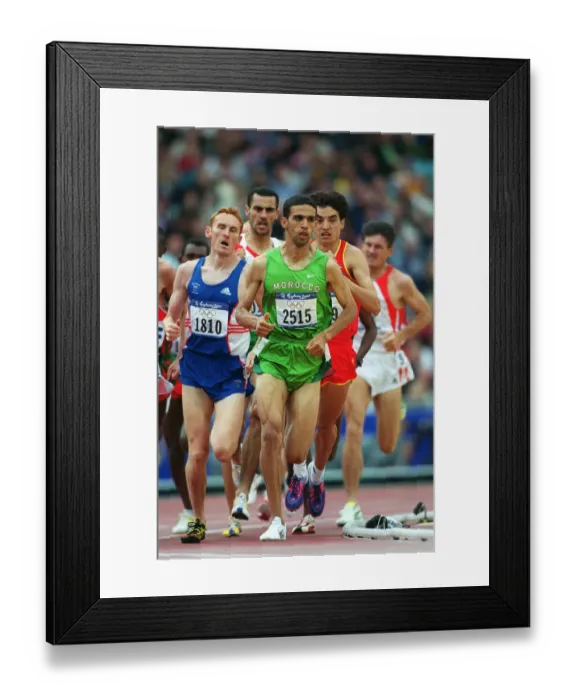 Framed Print : Hicham El Guerrouji Framed Print : Hicham El Guerrouji
