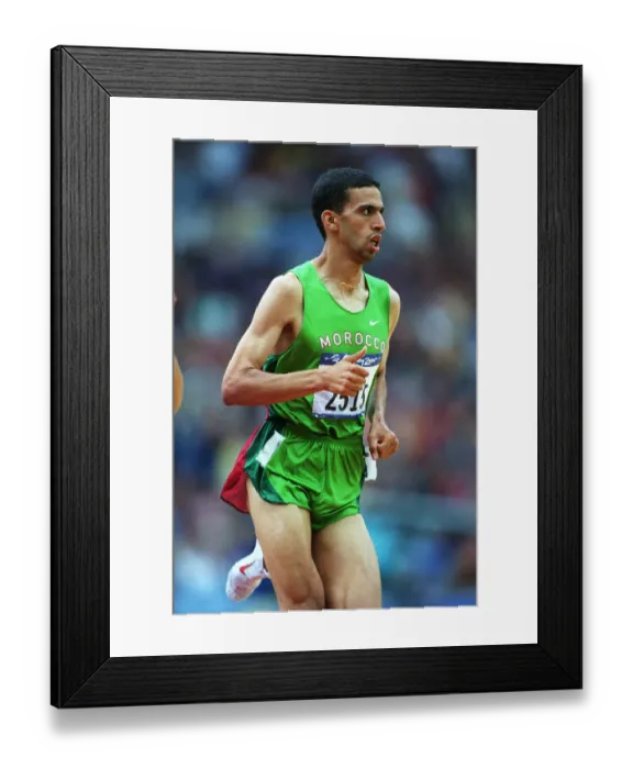 Framed Print : Hicham El Guerrouji Framed Print : Hicham El Guerrouji