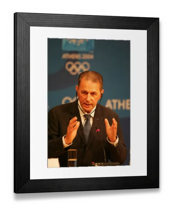 Framed Print : Dr Jacques Rogge Framed Print : Dr Jacques Rogge