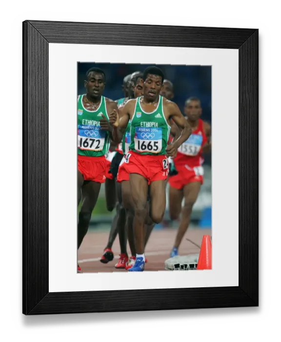 Framed Print : Haile Gabrselassie Framed Print : Haile Gabrselassie