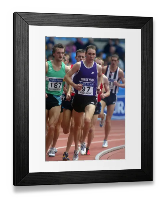 Framed Print : Ben Reese 1500 Metres Commonwealth Trials City Of Manchester Stadium Framed Print : Ben Reese 1500 Metres Commonwealth Trials City Of Manchester Stadium