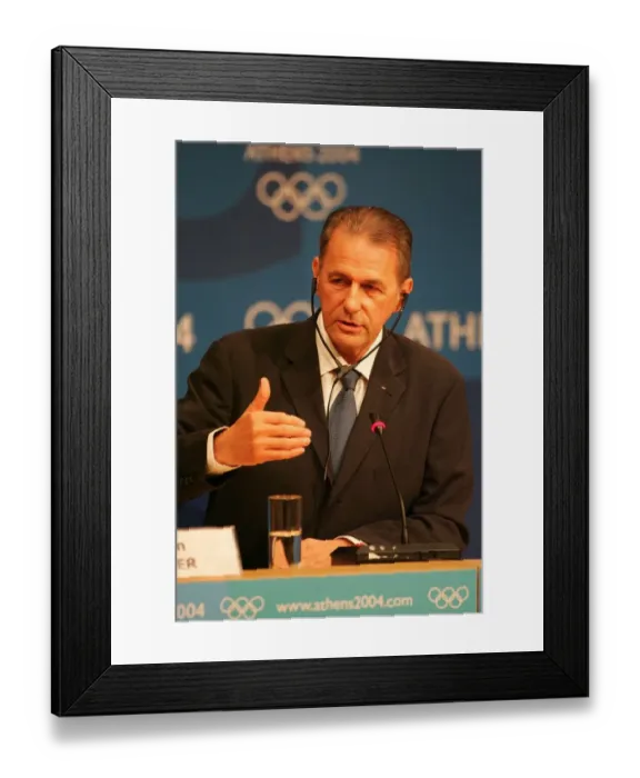 Framed Print : Dr Jacques Rogge Framed Print : Dr Jacques Rogge