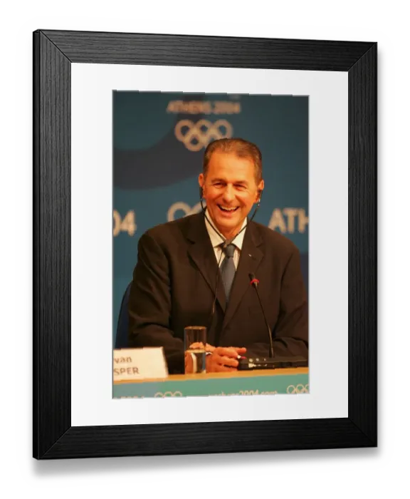 Framed Print : Dr Jacques Rogge Framed Print : Dr Jacques Rogge