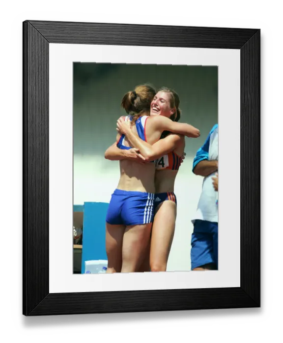 Framed Print : Kelly Sotherton & Karin Ruckstuhl