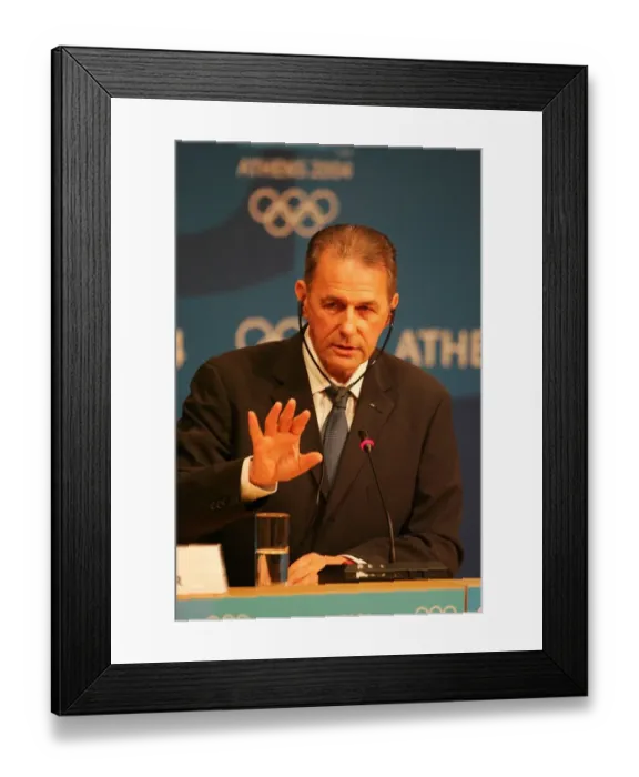 Framed Print : Dr Jacques Rogge Framed Print : Dr Jacques Rogge