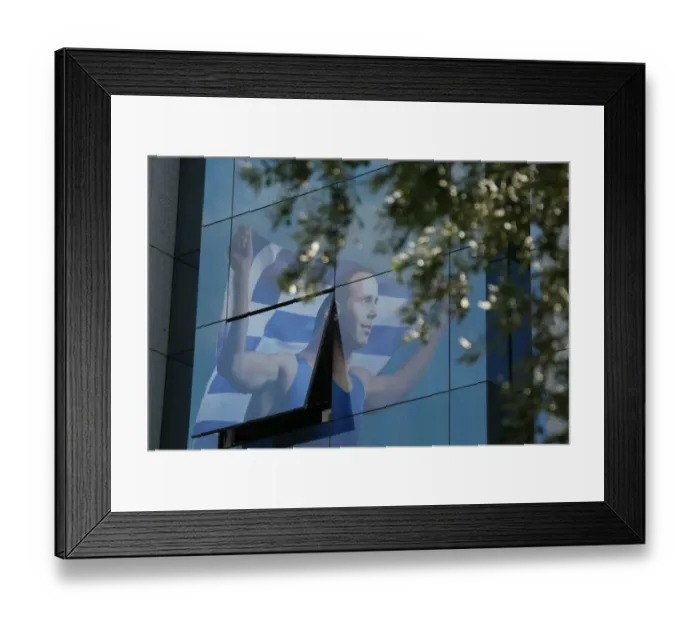 Framed Print : Kostas Kenteris Poster