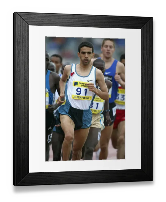Framed Print : Hicham El Guerrouji Framed Print : Hicham El Guerrouji