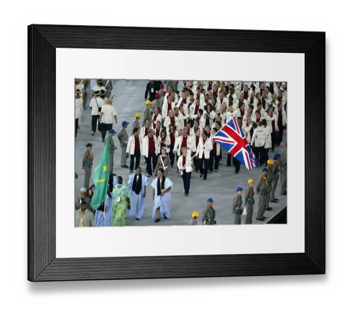 Framed Print : Great Britain Olympians