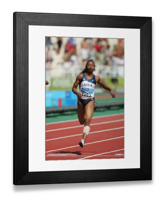Framed Print : Gail Devers Framed Print : Gail Devers