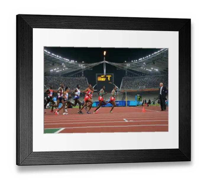 Framed Print : Mens 10000m Framed Print : Mens 10000m