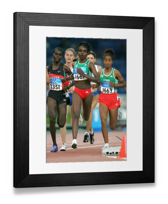 Framed Print : Tirunesh Diababa Framed Print : Tirunesh Diababa