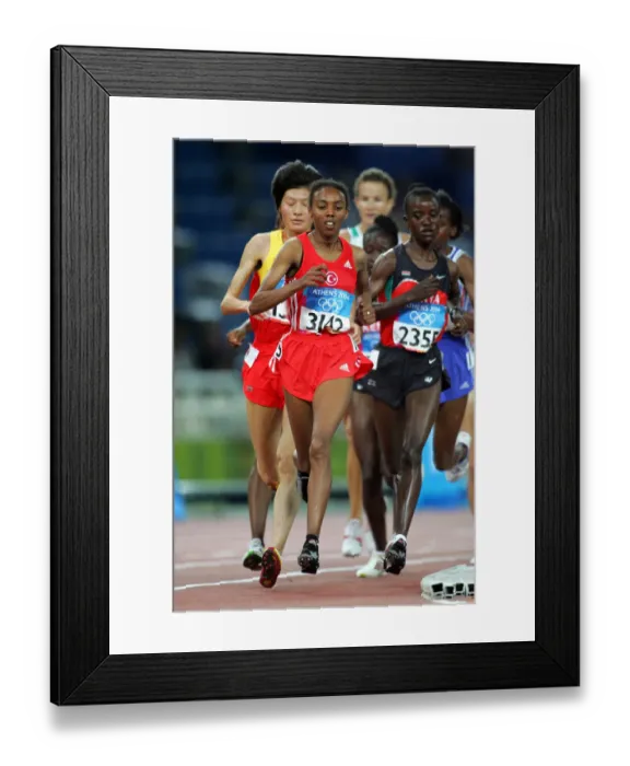 Framed Print : Elvan Abeyelegesse