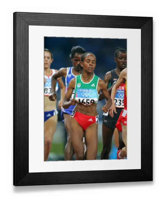 Framed Print : Meseret Defar Framed Print : Meseret Defar