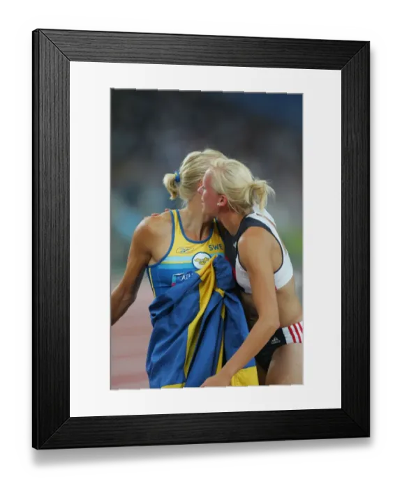 Framed Print : Carolina Kluft & Sonja Kesselschlaeger Framed Print : Carolina Kluft & Sonja Kesselschlaeger