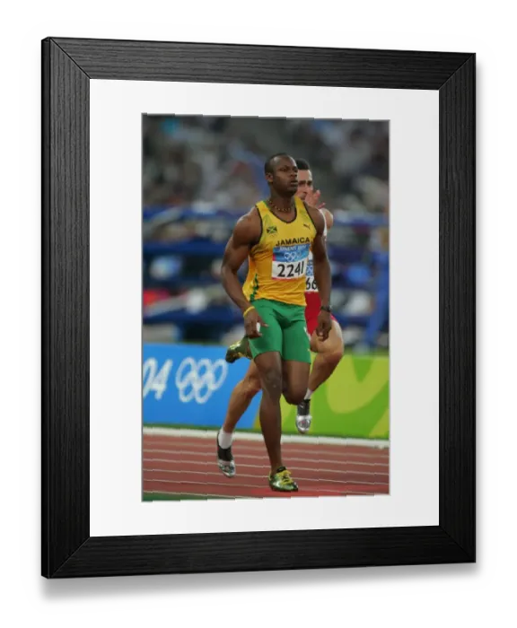 Framed Print : Asafa Powell Framed Print : Asafa Powell