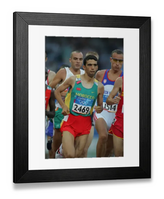 Framed Print : Hicham El Guerrouj Framed Print : Hicham El Guerrouj