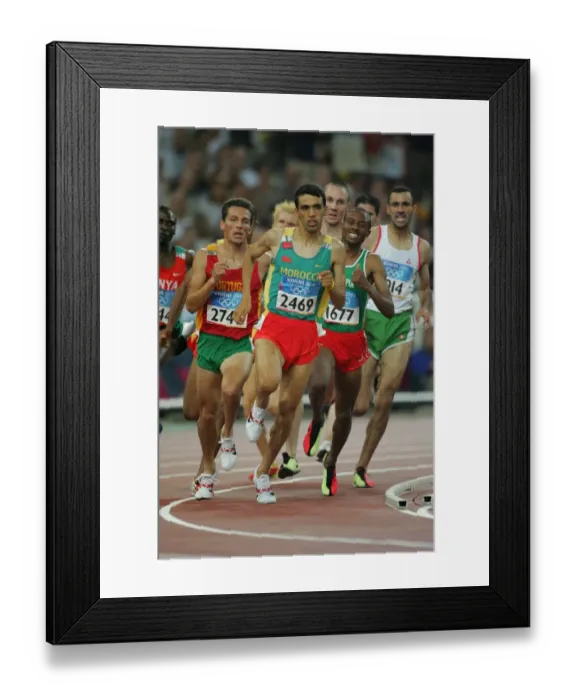 Framed Print : Hicham El Guerrouj Framed Print : Hicham El Guerrouj