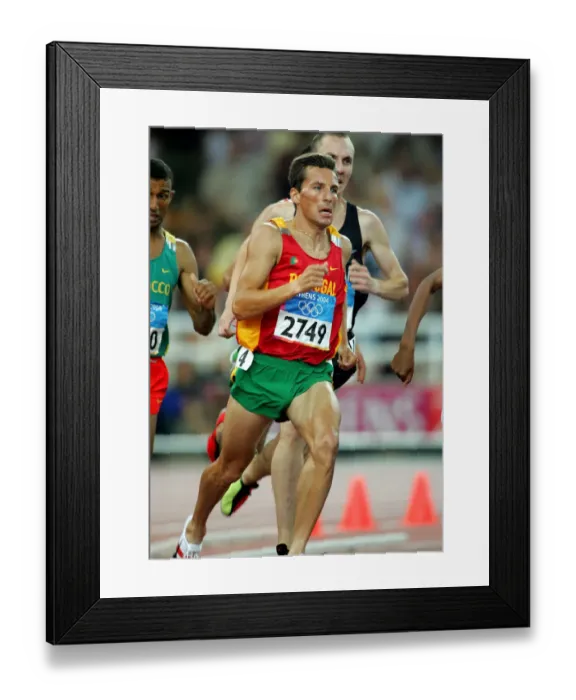 Framed Print : Rui Silva Mens 1500m Mens 1500m Athens, Greece 22 August 2004 Date: 22 August 2004 Framed Print : Rui Silva Mens 1500m Mens 1500m Athens, Greece 22 August 2004 Date: 22 August 2004