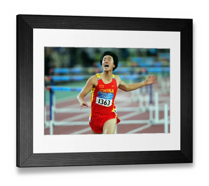 Framed Print : Xiang Liu 110 Metre Hurdles Olympic Games Olympic Stadium Framed Print : Xiang Liu 110 Metre Hurdles Olympic Games Olympic Stadium
