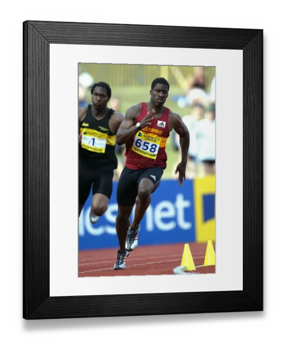 Framed Print : Dwain Chambers