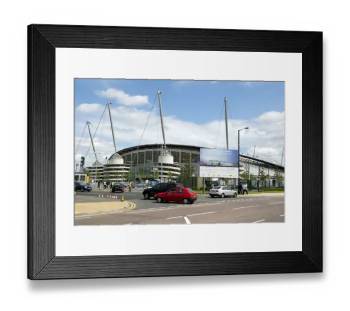 Framed Print : City Of Manchester Stadium