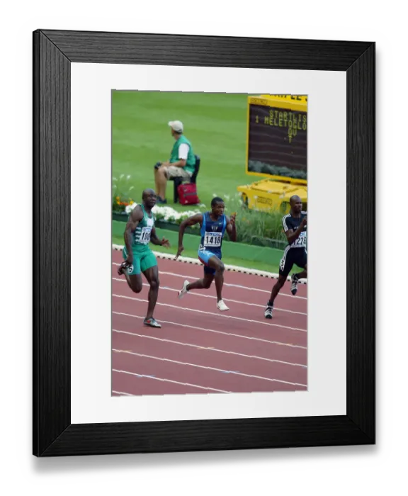 Framed Print : Tim Montgomery