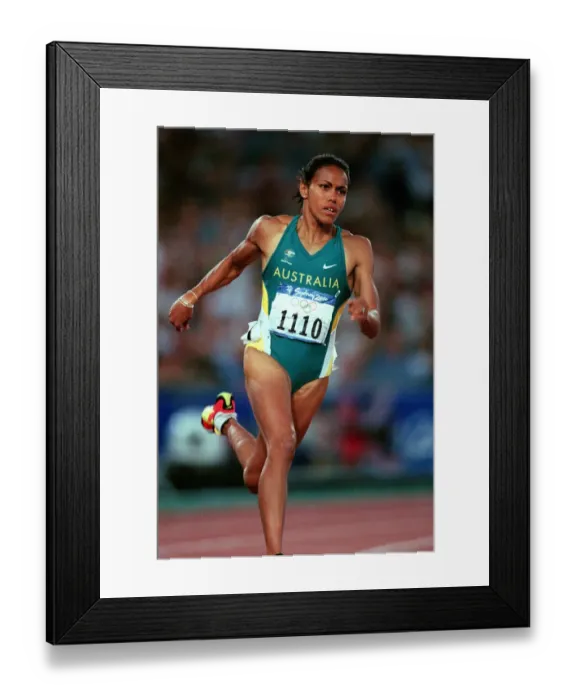 Framed Print : Cathy Freeman Framed Print : Cathy Freeman