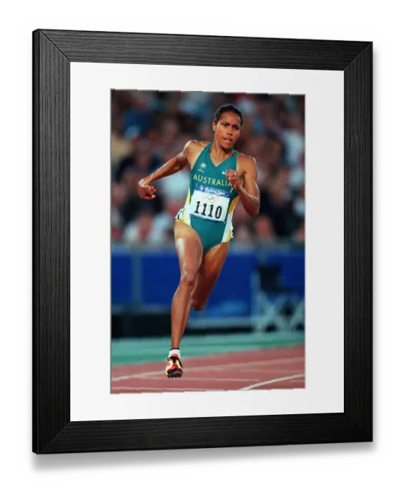 Framed Print : Cathy Freeman Framed Print : Cathy Freeman