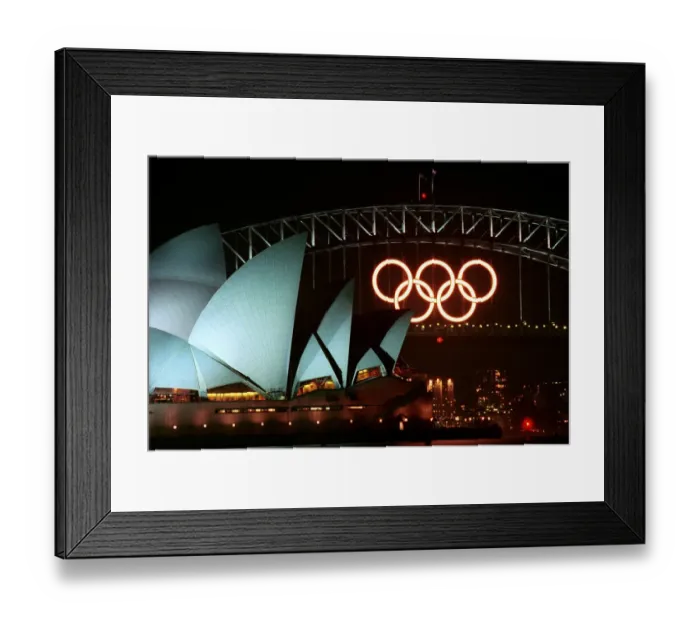 Framed Print : Opera House & Sydney Bridge Framed Print : Opera House & Sydney Bridge
