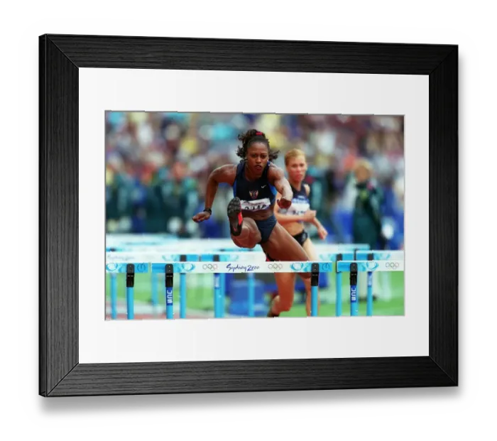 Framed Print : Gail Devers Framed Print : Gail Devers