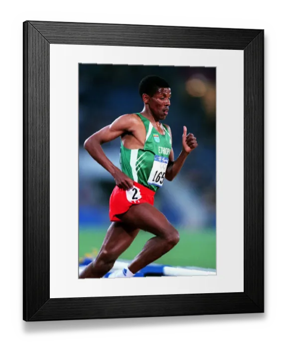 Framed Print : Haile Gebreselassie Framed Print : Haile Gebreselassie