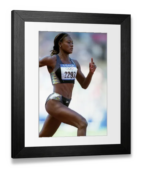 Framed Print : Merlene Ottey Framed Print : Merlene Ottey